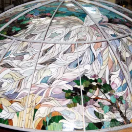 «Белые павлины» купол